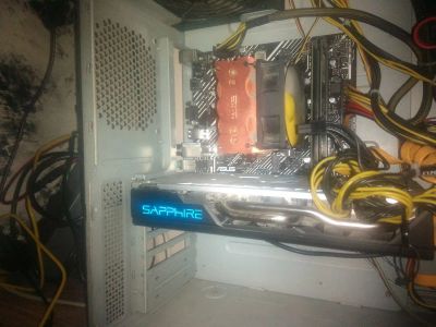 Лот: 19494055. Фото: 1. RX580 4gb. Видеокарты