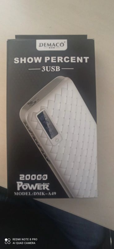 Лот: 17294304. Фото: 1. Power bank Demaco dmk- a49. Внешние, портативные аккумуляторы для смартфонов (Power bank)
