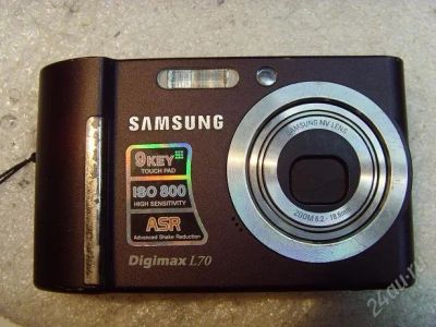 Лот: 1807718. Фото: 1. Samsung Digimax L70. Цифровые компактные