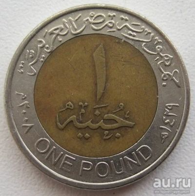 Лот: 8469830. Фото: 1. Египет 1 фунт 2008 (20163110). Африка