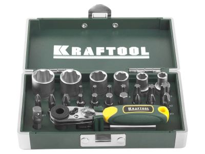 Лот: 9021535. Фото: 1. 26065-H26_Набор Kraftool Биты... Расходные материалы, сменные насадки