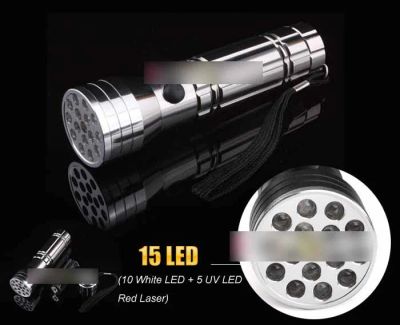 Лот: 3279349. Фото: 1. Фонарь 10LED, ультрафиолет, лазер... Другое (туризм, охота, рыбалка, самооборона)