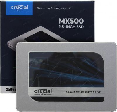 Лот: 18596873. Фото: 1. Накопитель SSD 2.5" 250GB Crucial... SSD-накопители