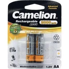 Лот: 22143967. Фото: 1. AKK CAMELION R06 AA NiMH (2000mAh... Батарейки, аккумуляторы, элементы питания