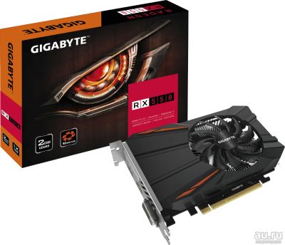 Лот: 13708314. Фото: 1. Видеокарта Gigabyte AMD Radeon... Видеокарты