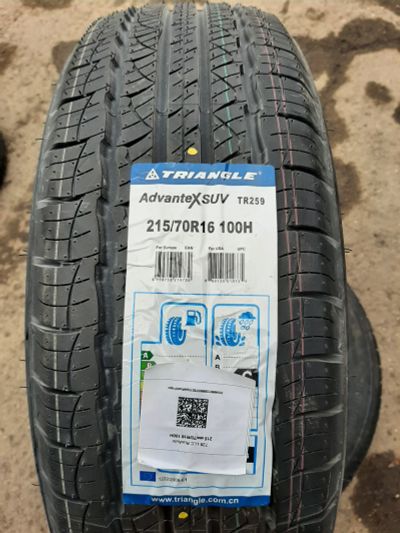 Лот: 23507500. Фото: 1. 215/70 R16 100H Triangle AdvanteX... Шины
