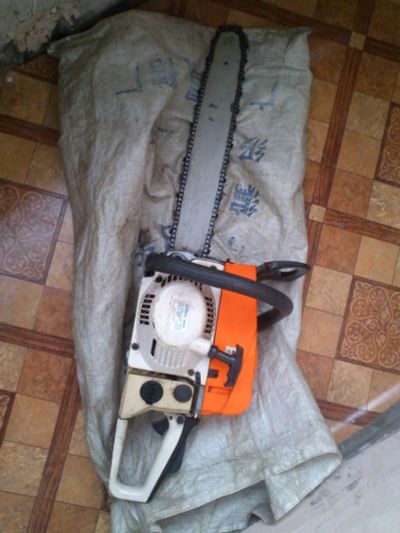 Лот: 11449630. Фото: 1. Бензопила STIHL MS660, бу, заберете... Бензо-, мотоинструмент