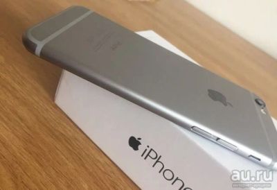 Лот: 10074895. Фото: 1. iPhone 6 16gb space grey б/у. Смартфоны