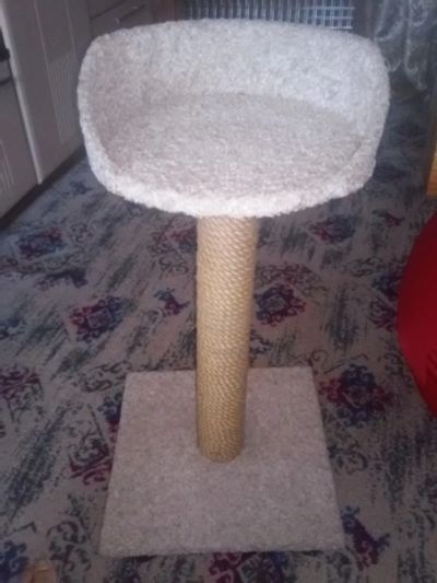 Лот: 8702048. Фото: 1. Когтеточка. Домики, переноски, клетки, когтеточки