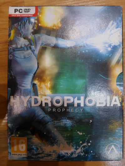Лот: 7835611. Фото: 1. DVD диск ( бокс ) Игра Hydrophobia... Звук, фото, видео