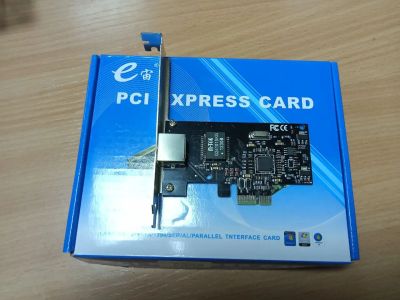 Лот: 18215941. Фото: 1. Сетевая карта PCI-E x1 LAN новая... Сетевые карты