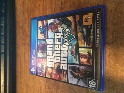 Лот: 5705642. Фото: 1. GTA 5 ( V ) PS4 (sony playstation... Игры для консолей