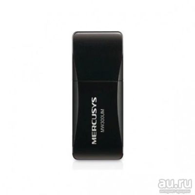 Лот: 16275863. Фото: 1. Адаптер Mercusys MW300UM Wi-Fi... Маршрутизаторы (роутеры)