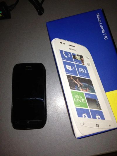 Лот: 3314055. Фото: 1. Nokia Lumia 710 (полный комплект... Смартфоны