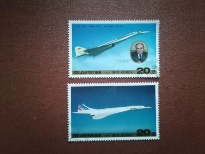 Лот: 25706360. Фото: 1. Корея 1987 г. Авиация. Марки
