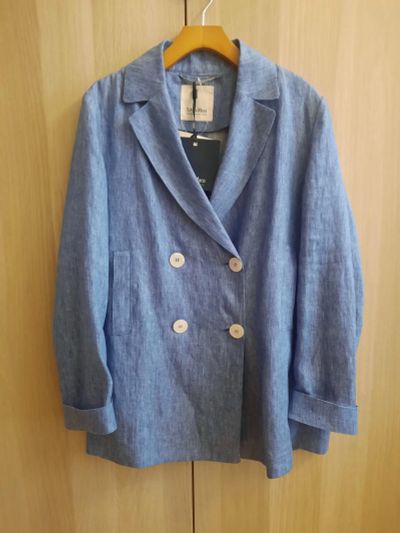 Лот: 24123962. Фото: 1. Жакет Max Mara, размер 50. Пиджаки, жакеты, жилеты