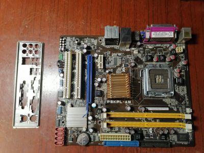 Лот: 16949956. Фото: 1. Asus P5KPL-AM. Материнские платы