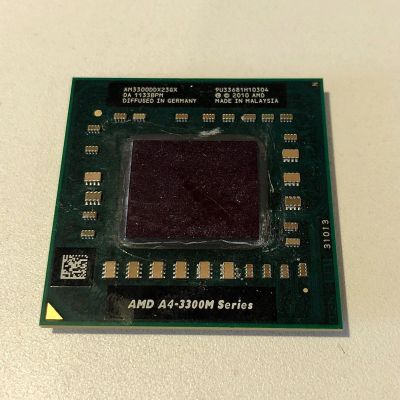 Лот: 17026729. Фото: 1. CPU процессор ноутбука AMD A4-3300m. Процессоры