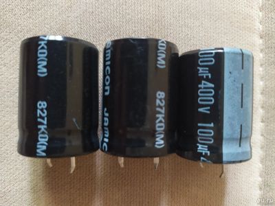 Лот: 17629075. Фото: 1. Конденсаторы Jamicon 400v 100мкф. Конденсаторы