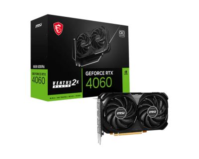 Лот: 21106324. Фото: 1. MSI GeForce RTX™ 4060 Ventus 2X... Видеокарты