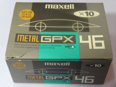 Лот: 9870907. Фото: 1. Аудиокассеты 10 штук Maxell Metal... Другое (аудиотехника)