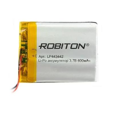 Лот: 21514529. Фото: 1. АКБ LP 443442 600мАч Robiton 14072. Батарейки, аккумуляторы, элементы питания