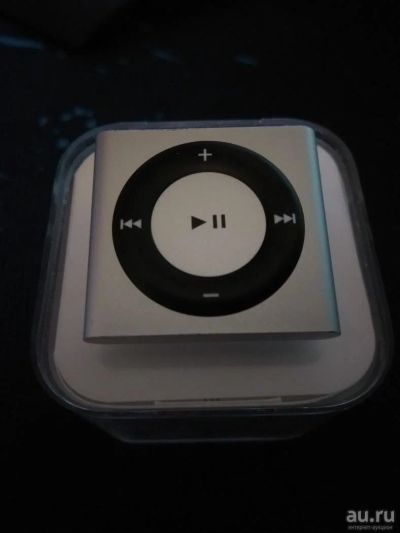 Лот: 9867479. Фото: 1. Ipod shuffle 2gb серый. Плееры