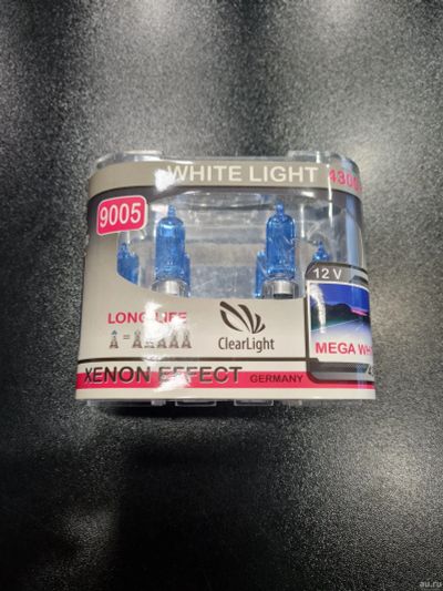 Лот: 18290582. Фото: 1. Галогенные лампы для авто Clearlight... Оптика и освещение