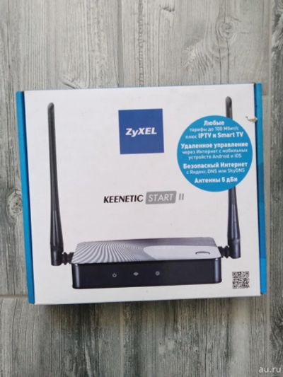 Лот: 17498626. Фото: 1. Wi-Fi роутер ZYXEL Keenetic Start... Маршрутизаторы (роутеры)
