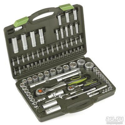 Лот: 11481704. Фото: 1. Набор инструмента 1/2", 1/4" 94... Наборы инструмента