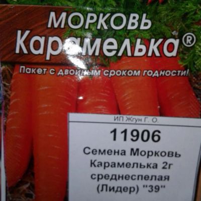 Лот: 9122420. Фото: 1. Семена / овощи / Морковь / Карамелька... Овощи