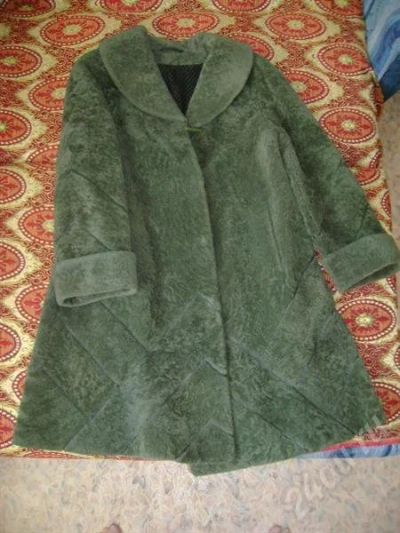 Лот: 456007. Фото: 1. Шуба женская, стриженный мутон. Верхняя одежда