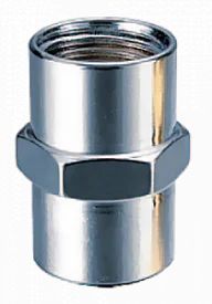 Лот: 14380665. Фото: 1. Переходник 1/2"F - 1/2"F, блистер. Расходные материалы, сменные насадки