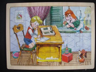 Лот: 2165744. Фото: 1. Пазл "Карлсон", 24 дет, новый!. Пазлы