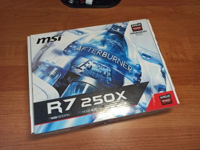 Лот: 17203417. Фото: 1. MSI R7 250X 1GD5. Видеокарты
