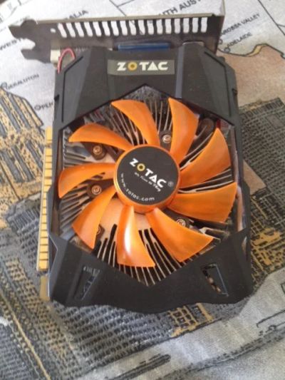 Лот: 10189487. Фото: 1. ZOTAC Geforce GTX 650ti 1GB. Видеокарты