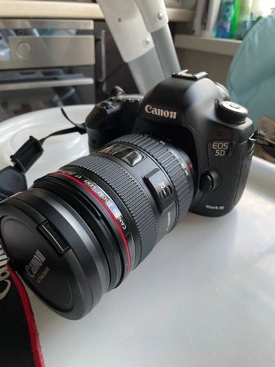Лот: 20981722. Фото: 1. Canon 5 d mark 3 + canon eos 24-70... Переходники