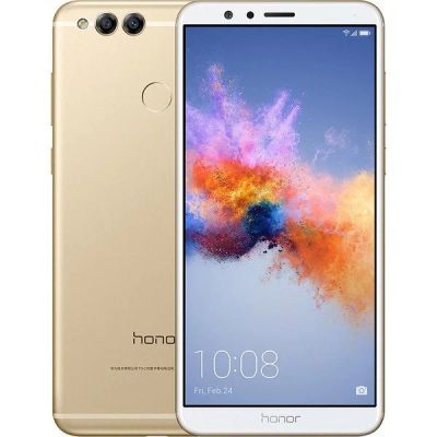 Лот: 11980766. Фото: 1. Новый Huawei Honor 7X 4/32Gb Gold... Смартфоны