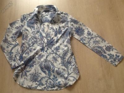 Лот: 5563198. Фото: 1. Рубашка 46 размер Massimo Dutti. Блузы, рубашки, водолазки