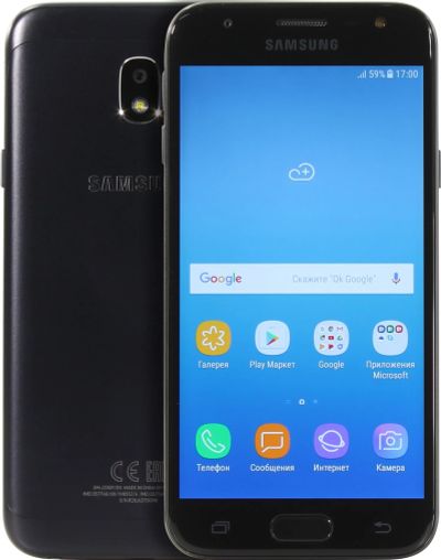 Лот: 11039937. Фото: 1. Смартфон 5" Samsung Galaxy J3... Смартфоны