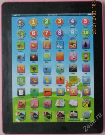 Лот: 2433454. Фото: 1. Детский обучающий "IPAD". Новый. Развивающие