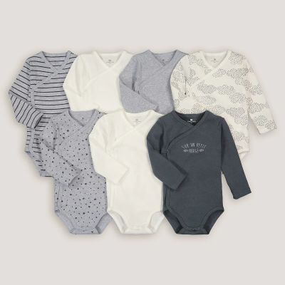 Лот: 24125358. Фото: 1. Комплект из семи боди для LaRedoute. Ползунки, распашонки, слипы