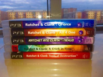 Лот: 9227629. Фото: 1. Коллекция Ratchet & Clank на PS3. Игры для консолей