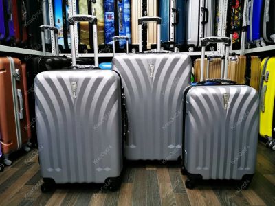 Лот: 14333655. Фото: 1. Чемодан Мини "Phuket" Серебристый... Чемоданы и сумки дорожные