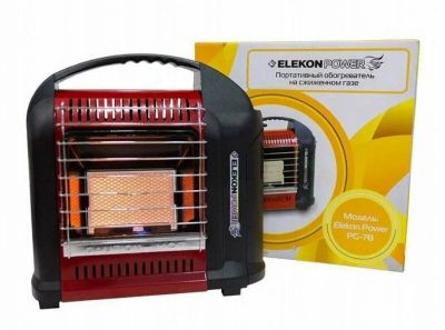Лот: 23688429. Фото: 1. Печь на сжиженном газе elekon... Отопительные котлы, печи