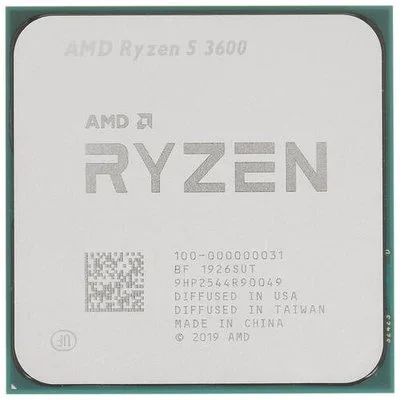 Лот: 17035718. Фото: 1. Проц AMD Ryzen 5 3600 + материнка... Комплекты запчастей