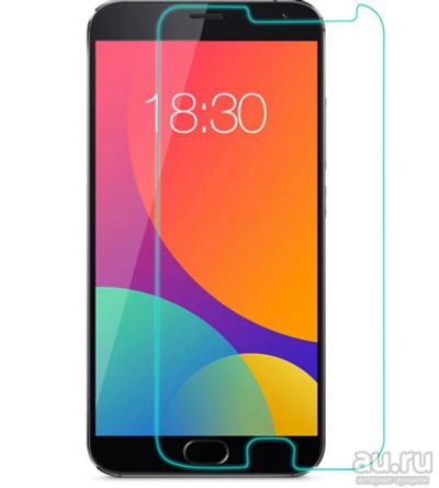 Лот: 8713815. Фото: 1. Защитное стекло Meizu MX6 Суперпрочное... Защитные стёкла, защитные плёнки