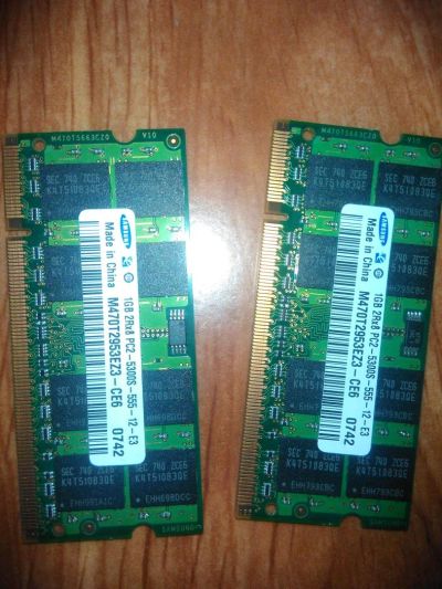 Лот: 6398045. Фото: 1. Оперативная память ноутбука Samsung... Оперативная память