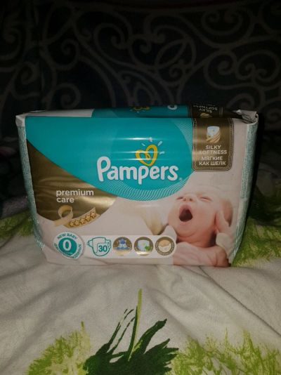 Лот: 11346095. Фото: 1. Подгузники Pampers 0. Детская гигиена