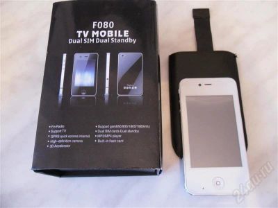 Лот: 661939. Фото: 1. Iphone 4G (копия) белый или чёрный. Кнопочные мобильные телефоны